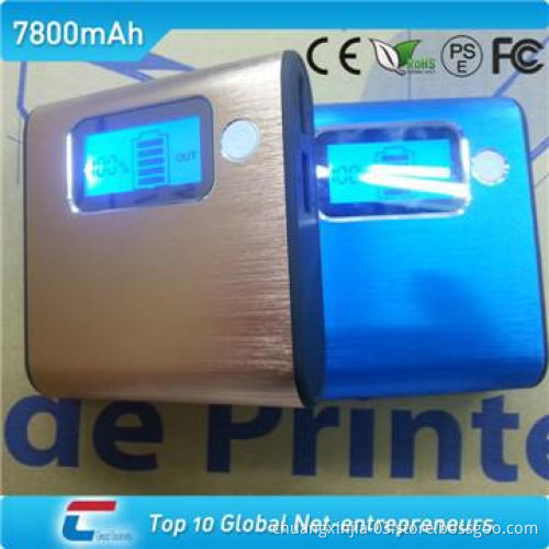Multi connector battery charger with usb for Iphone 7800mah